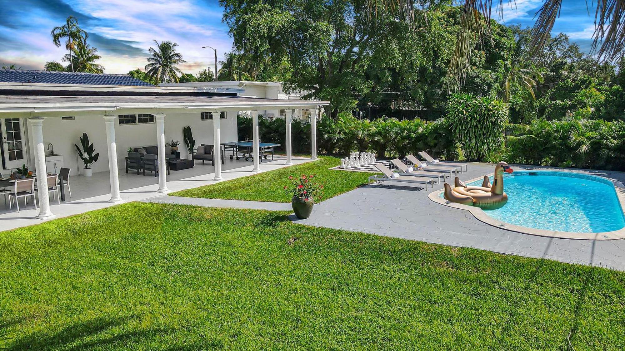 New Tropical Oasis Retreat In Miami Villa Buitenkant foto